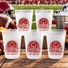 Personalized Party Cups - Gift For Football Lovers, Sport Lovers - Sundays Are For Game Day