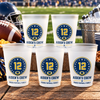 Personalized Party Cups - Gift For Football Lovers, Sport Lovers - Born For Game Day