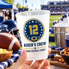 Personalized Party Cups - Gift For Football Lovers, Sport Lovers - Born For Game Day