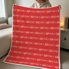 Personalized Blanket - Birthday Gift For Book Lovers - Your Reading Vibe