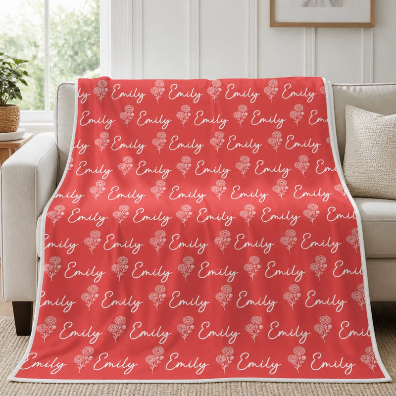 Personalized Blanket - Birthday Gift For Kids, Family - A Little More Personal