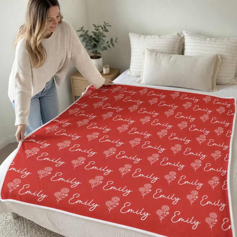 Personalized Blanket - Birthday Gift For Kids, Family - A Little More Personal