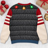 Personalized Ugly Sweatshirt - Christmas, Funny  Gift For Men, Sport Lovers - Shining Bright All Season Long