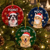 Personalized Ceramic Ornament – Christmas Gift For Pet Lovers – All Is Bright, All Is Furry