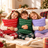 Personalized Pillow - Birthday Gift For Kids, Family - Wrapped In Hugs, Filled With Love