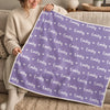Personalized Blanket - Birthday Gift For Book Lovers - One More Chapter