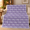 Personalized Blanket - Birthday Gift For Book Lovers - One More Chapter
