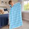 Personalized Blanket - Birthday Gift For Kids, Family - Growing With Love