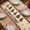 Personalized Table Runner – Christmas Gift For Family – A Table Full Of Christmas Joy