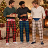 Personalized Pajama Pants - Christmas, Funny Gift For Men, Husband, Dad - Too Cool For Silent Night