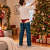 Personalized Pajama Pants - Christmas, Funny Gift For Men, Husband, Dad - Too Cool For Silent Night