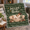 Personalized Blanket - Gift For Book Lovers - Stories I Carried