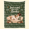 Personalized Blanket - Gift For Book Lovers - Stories I Carried