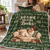 Personalized Blanket - Gift For Book Lovers - Stories I Carried