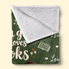 Personalized Blanket - Gift For Book Lovers - Stories I Carried