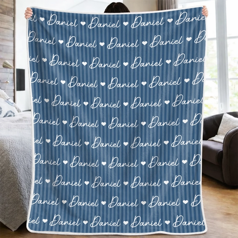 Personalized Blanket - Birthday Gift For Kids, Family - Little Dreamer