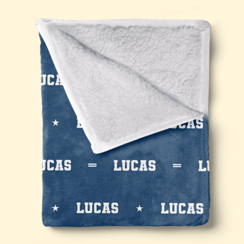 Personalized Blanket - Birthday Gift For Family - Made For Cozy Dreams