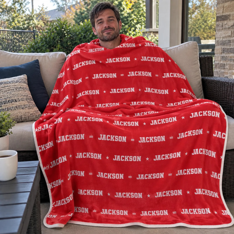 Personalized Blanket - Birthday Gift For Family - Made For Cozy Dreams