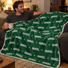 Personalized Blanket - Birthday Gift For Family - Made For Cozy Dreams