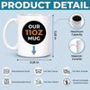 Personalized 3D Inflated Effect Printed Mug – Birthday Gift For Daughter – Smile For Nothing