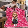Personalized Blanket - Crochet, Knitting Gift For Craft Lovers - Yarn Was Involved