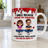 Personalized 3D Inflated Effect Printed Mug – Birthday Gift For Daughter – Smile For Nothing