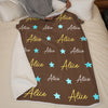 Personalized Blanket - Birthday Gift For Kids, Family - Born To Shine Bright
