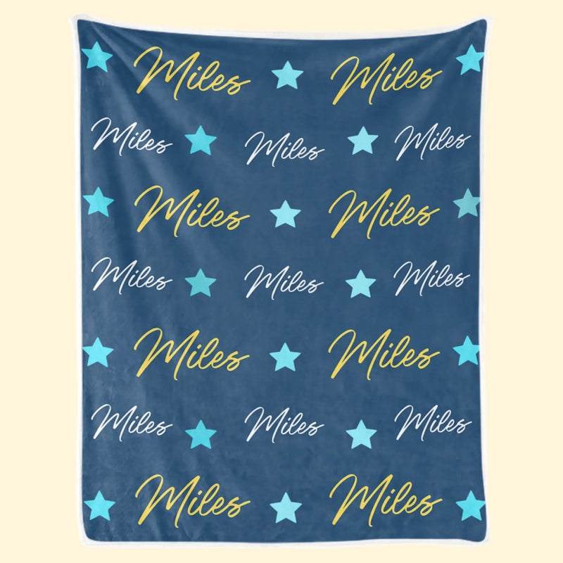 Personalized Blanket - Birthday Gift For Kids, Family - Born To Shine Bright