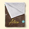 Personalized Blanket - Birthday Gift For Kids, Family - Born To Shine Bright