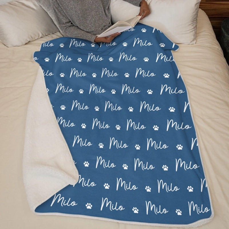 Personalized Blanket - Birthday Gift For Pet Lovers - All You Need Is Paws