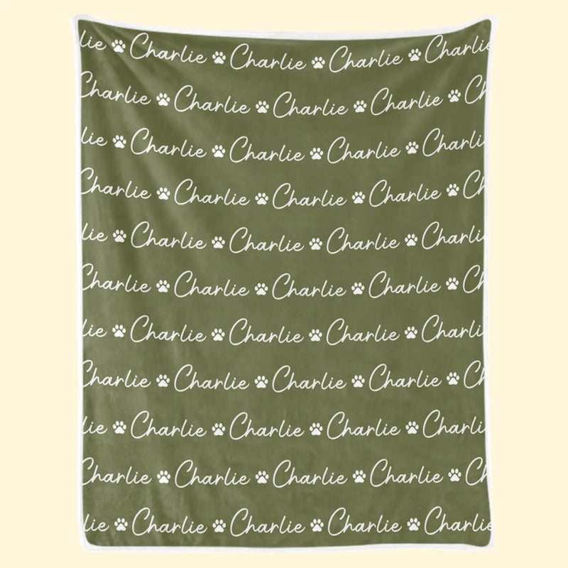 Personalized Blanket - Birthday Gift For Pet Lovers - All You Need Is Paws