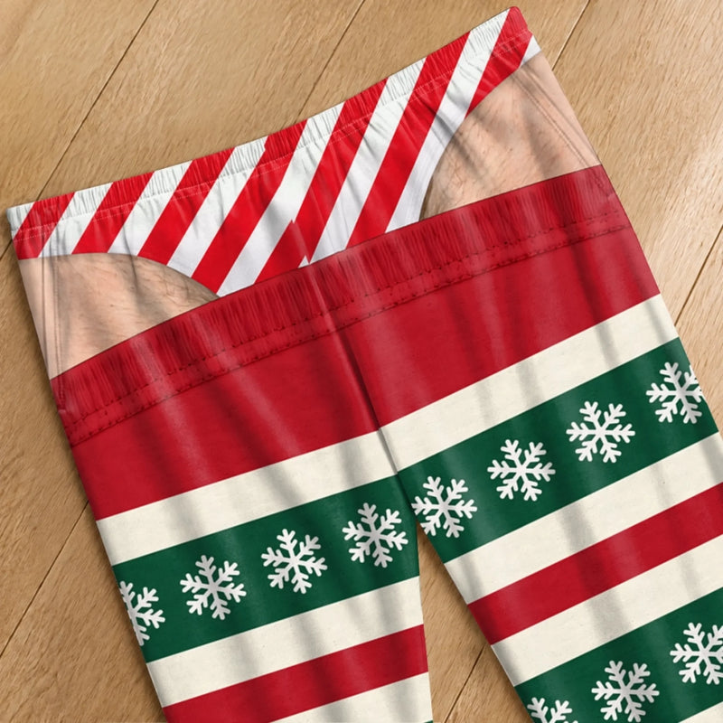 Personalized Pajama Pants - Christmas, Funny Gift For Men, Husband, Dad - Zero Plans Zero Stress