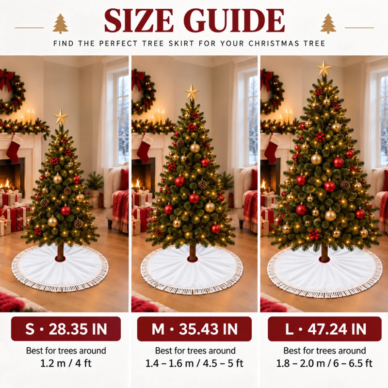 Personalized Tree Skirt - Christmas Gift For Family - Holiday Time