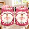 Personalized Laundry Basket - Gift For Ballerina - Twirl Spin Shine