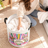 Personalized Laundry Basket - Gift For Craft Lovers - Where Creativity Blooms