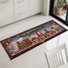 Personalized Runner Rug - Christmas, Anniversary Gift For Couple, Pet Lovers - Pure Xmas Furmily Joy