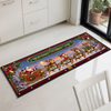 Personalized Runner Rug - Christmas Gift For Grandma, Grandpa, Family - Santa’s Reindeer Crew Arrive