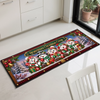 Personalized Runner Rug - Christmas Gift For Grandma, Grandpa, Family - Home Is Where Christmas Is