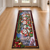 Personalized Runner Rug - Christmas Gift For Grandma, Grandpa, Family - Home Is Where Christmas Is