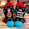 Personalized Crew Socks – Gifts For Game Lovers – Do Not Disturb