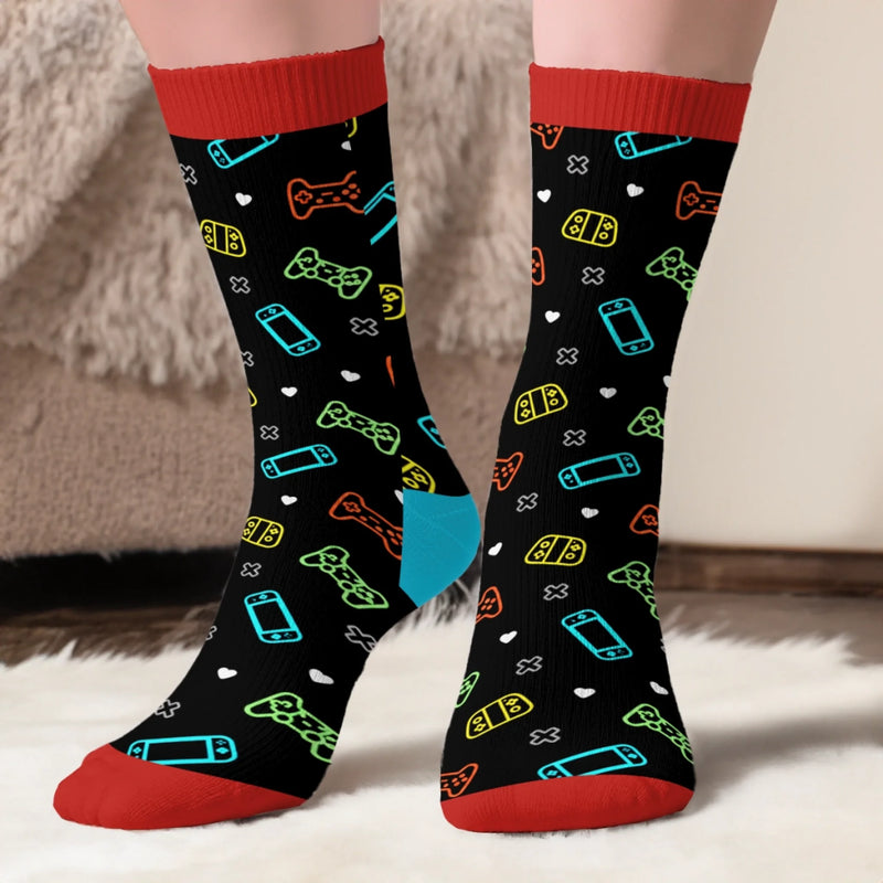 Personalized Crew Socks – Gifts For Game Lovers – Do Not Disturb