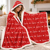 Personalized Snuggle Blanket, Hoodie Blanket - Birthday Gift For Kids, Family - Cozy With Your Name On It