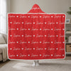Personalized Snuggle Blanket, Hoodie Blanket - Birthday Gift For Kids, Family - Cozy With Your Name On It