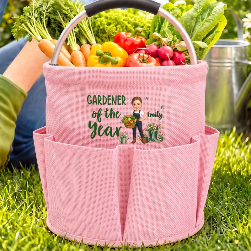 Personalized Photo Gardening Tool Bag – Gift For Garden Lovers, Plant Lovers – A True Garden Lover