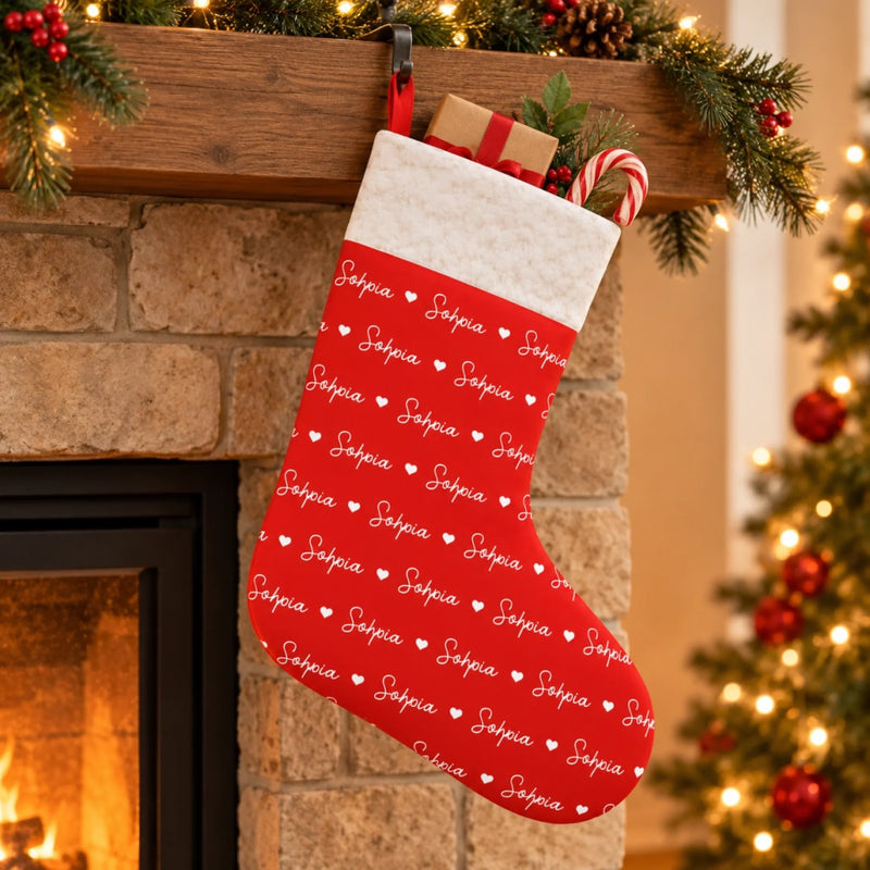 Personalized Christmas Stocking - Christmas Gift Gift For Kids, Family - Made Just For You