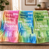 Personalized Blanket - Birthday Gift For Kids, Family - Little Trouble Maker