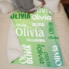 Personalized Blanket - Birthday Gift For Kids, Family - Little Trouble Maker
