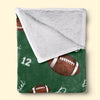 Personalized Blanket - Gift For Kids, Sport Lovers - Dream Big Play Hard Always