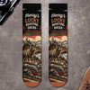 Personalized Crew Socks – Gift For Hunting Lovers – Roam Free Live Wild