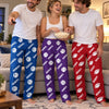 Custom Sports Ball Name Family Gifts - Personalized Pajama Pants